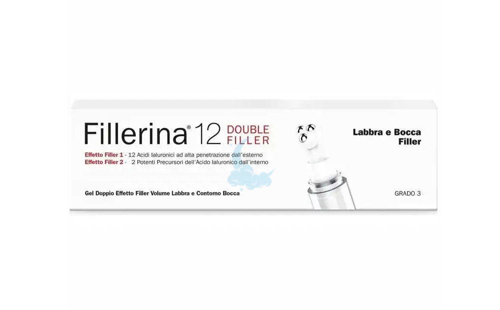 Fillerina 12 Double Filler Gel Grado 3 Labbra e Bocca 15ml