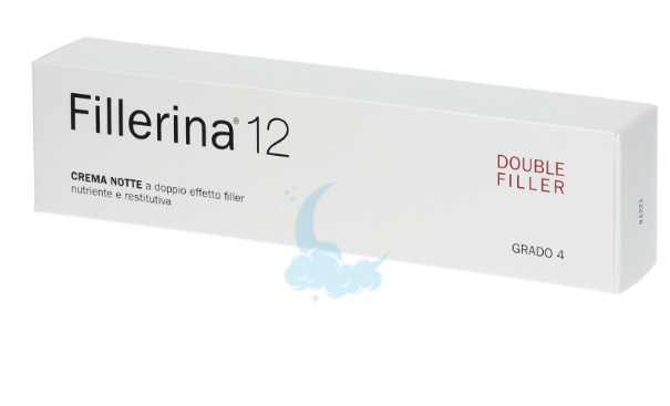 Fillerina 12 Double Filler Crema Notte Grado 4