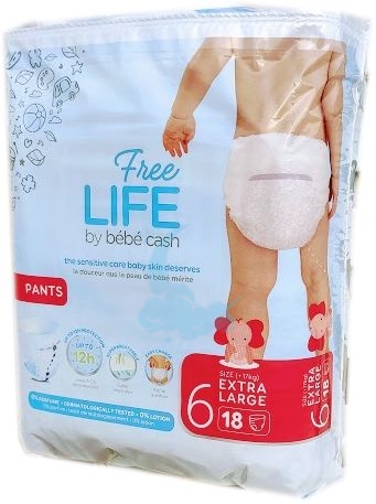 Ontex Freelife Bebecash Pants Xl Tg6