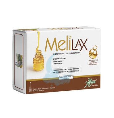 Aboca Integratori Linea Benessere Intestinale Melilax Adulti 6 Microclismi
