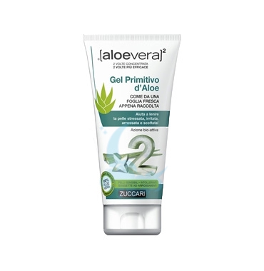 Zuccari Linea aloevera2 Gel Primitivo d'Aloe Lenitivo Pelle Stressata 100 ml