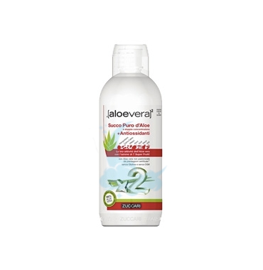 Zuccari Linea aloevera2 Aloe Vera Puro Succo Con Antiossidanti 1000 ml
