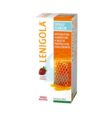 Lenigola Linea Propoli Benessere Gola Spray Junior Senza Alcool Protettivo 20 ml