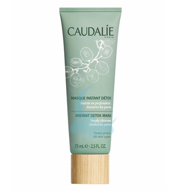 Caudalie Linea Detersione Cura Viso Instant Detox Maschera Detossificante 75 ml