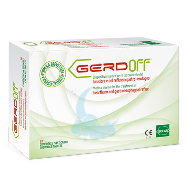 Sofar Linea Dispositivi Medici Gerdoff Azione Meccanica 20 Compresse Masticabili