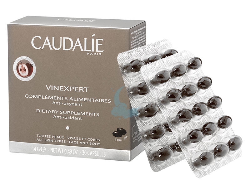 Caudalie Linea Pelle Giovane Vinexpert Caps Integratore Alimentare 30 Capsule