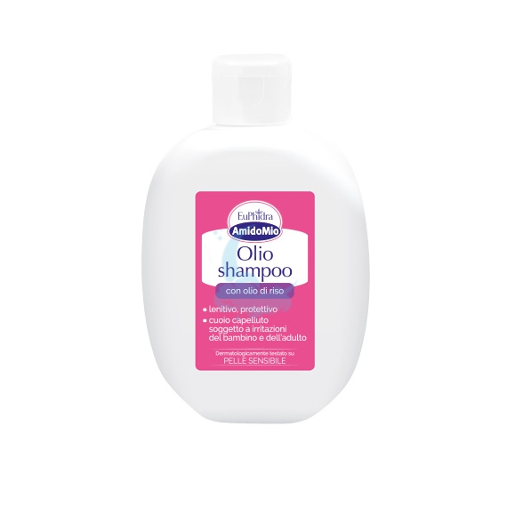 EuPhidra Linea AmidoMio Olio Shampoo Detergente Fisiologico Pelli Sensib 200 ml