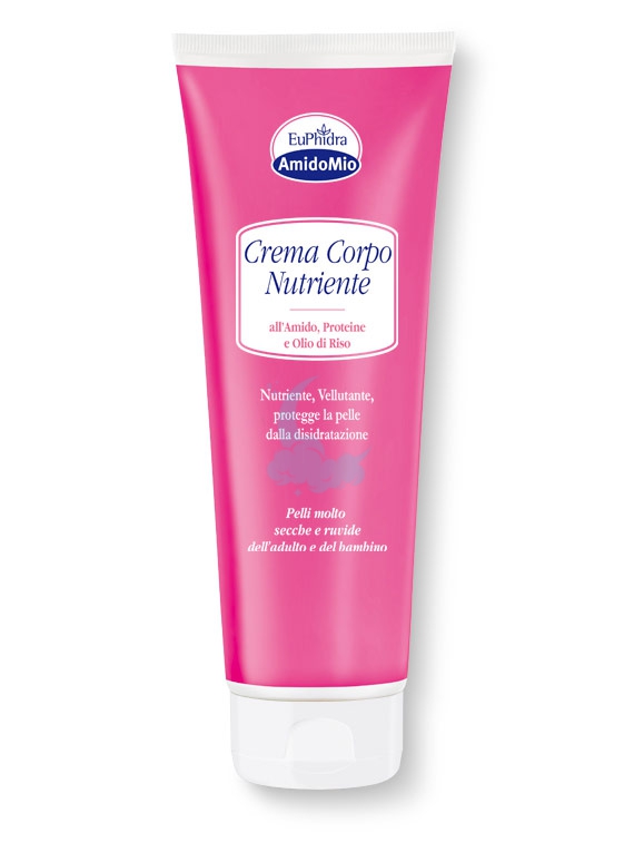 EuPhidra AmidoMio Linea Pelle Delicata Crema Nutriente Amido di Riso 250 ml