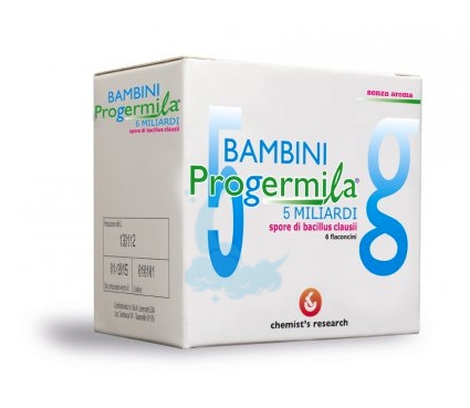 Chemist Research Linea Regolarit Intestinale Progermila5 Bambini 6 Flaconcini