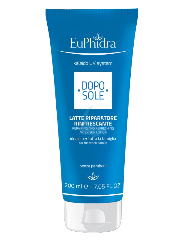 EuPhidra Linea Kaleido UV System Latte Doposole Rinfrescante Riparatore 200 ml