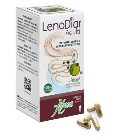 Aboca Linea Dispositivi Medici Intestino Sano LenoDiar Adulti 20 Capsule