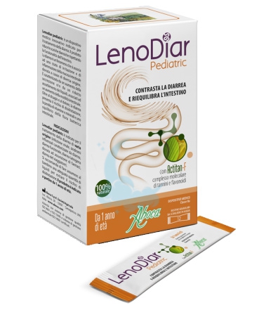Aboca Linea Dispositivi Medici Intestino Sano LenoDiar Pediatric 12 Buste da 2 g