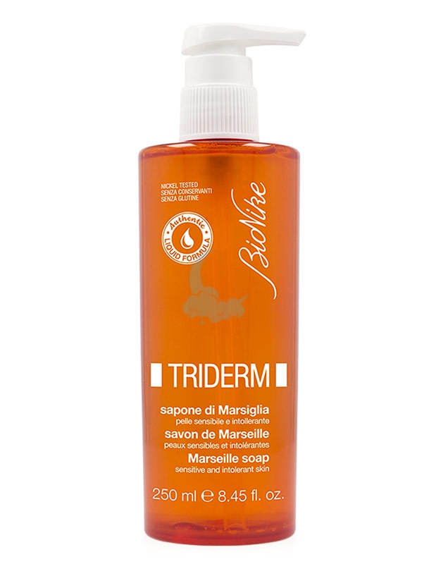 BioNike Triderm Linea Detergenza Quotidiana Sapone Liquido di Marsiglia 250 ml