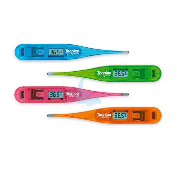 Desa Pharma Linea Elettromedicali Tecnico Digifluo Termometro Digitale Verde