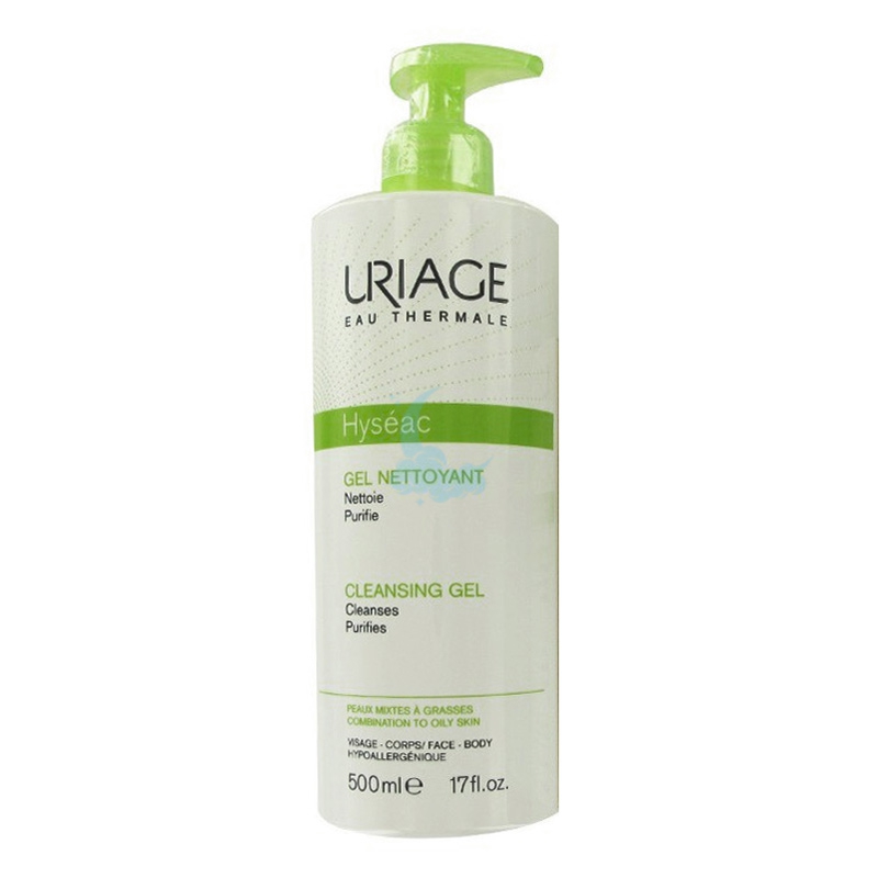 Uriage Linea Pelle Grassa Impura Hyseac Gel Detergente Purificante Viso 500 ml