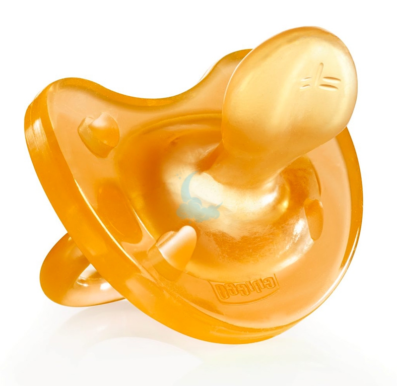 Chicco Linea Allattamento Gommotto Neutro in Caucci 6-12 Mesi