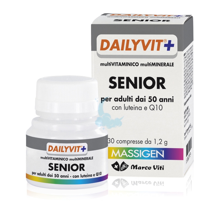 Massigen Linea Vitamine Minerali Dailyvit+ Senior Integratore 30 Compresse