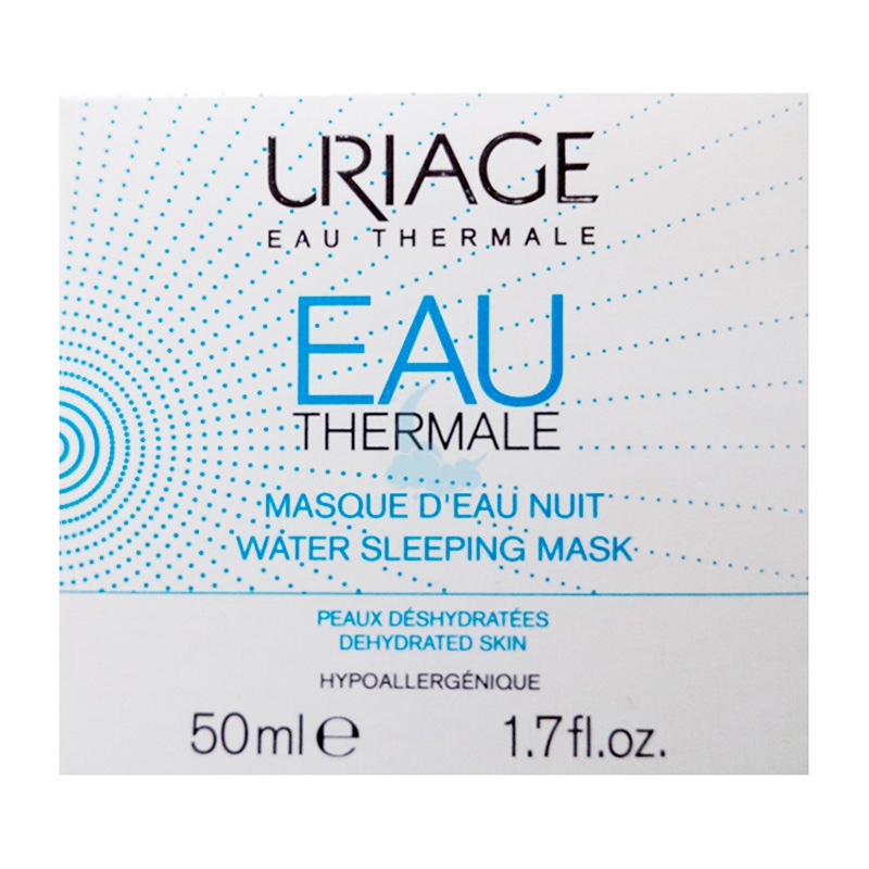 Uriage Linea Eau Thermale Masque D'Eau Nuit Maschera Acqua Gel Idratante 50 ml