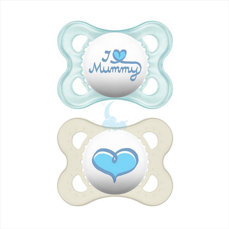 MAM Linea Benessere Bambini Original Love Mummy Succhietto Silicone 2-6 Mesi