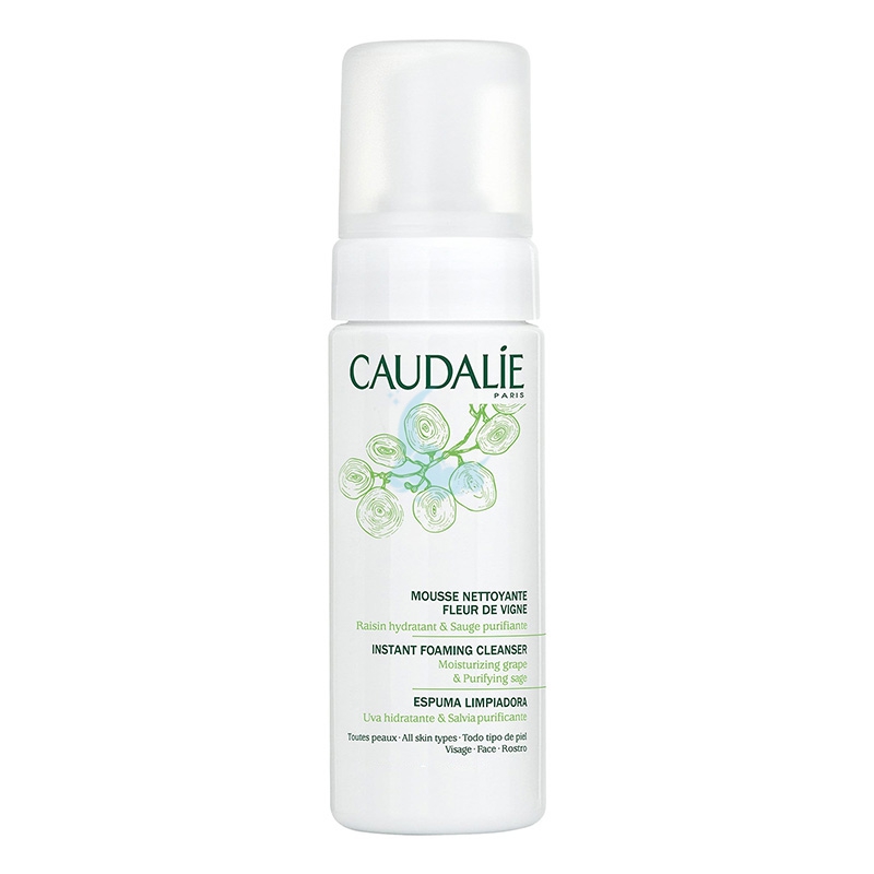 Caudalie Linea Detersione Viso Fleur de Vigne Mousse Nettoyant Schiuma 50 ml