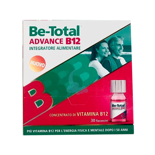 Be-Total Advance B12 Integratore 30 Flaconcini SCADENZA 05/25