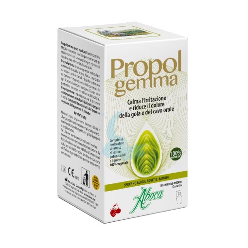 Aboca Linea Dispositivi Medici Cavo Orale Propolgemma Spray No Alcool 30 ml