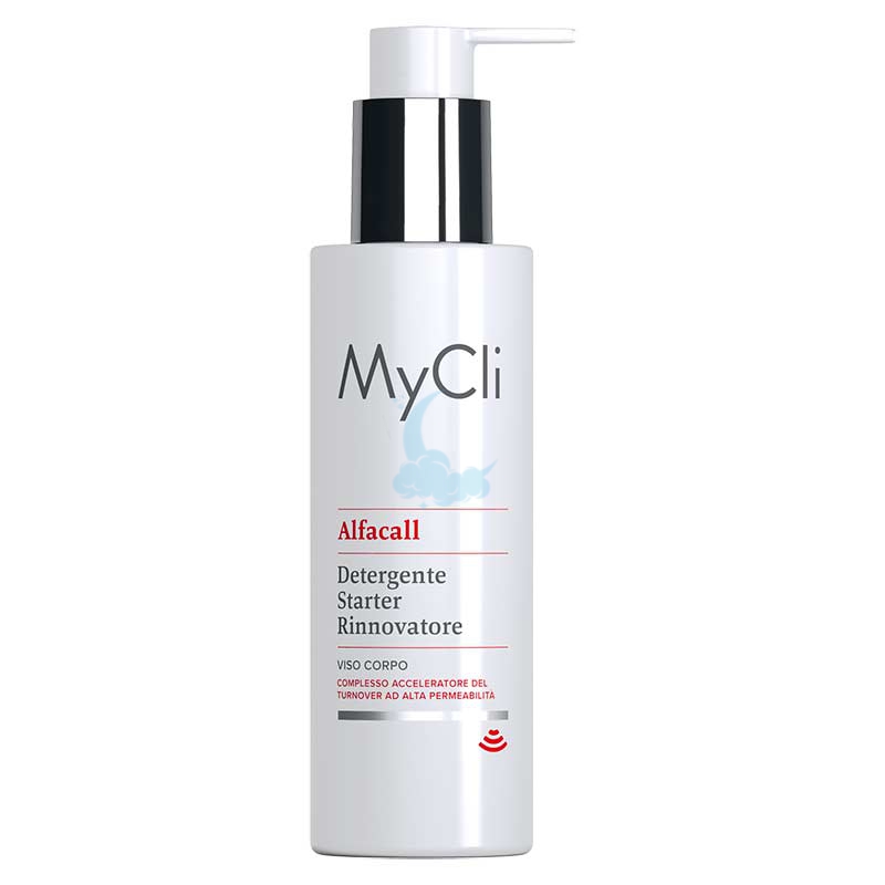MyCli Linea Alfacall Detergente Starter Rinnovatore Schiuma Leggera Viso 200 ml