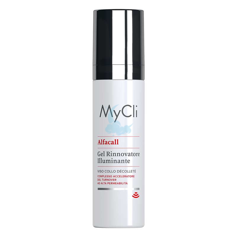 MyCli Linea Alfacall Gel Rinnovatore Illuminante Viso Alfa-Idrossi Acidi 50 ml