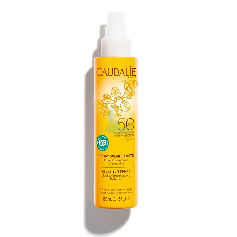 Caudalie Linea Soleil Divin SPF50 Lact Spray Solare Idratante Viso Corpo 150 ml