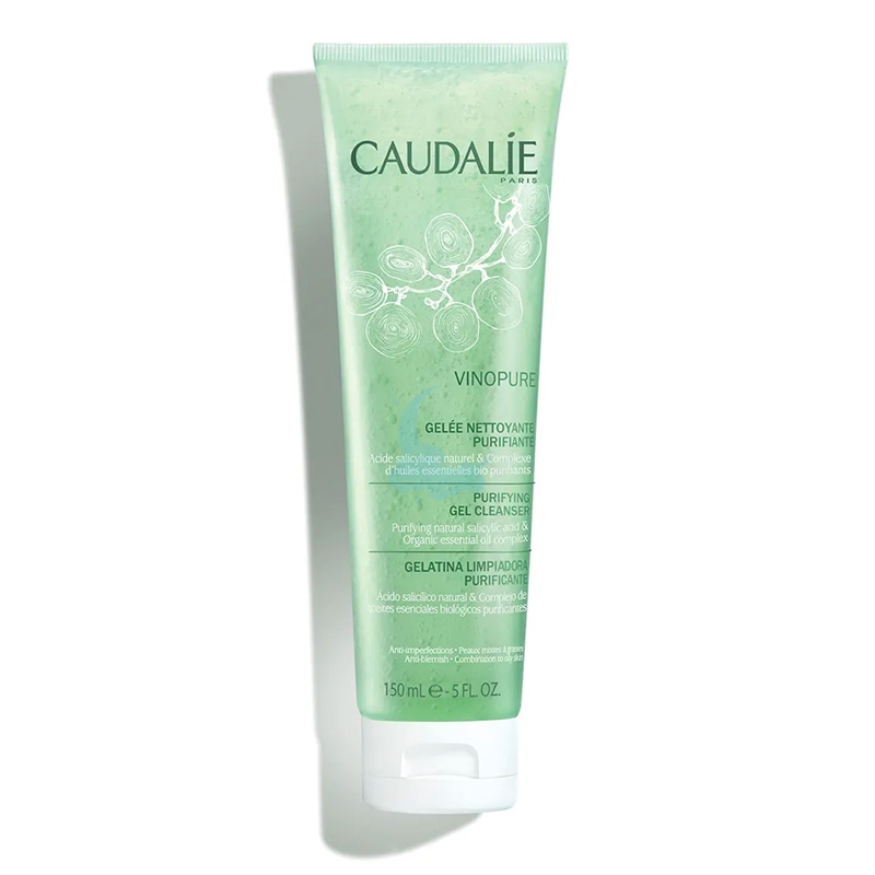 Caudalie Linea Vinopure Pelle Perfetta Gel Detergente Purificante Viso 150 ml