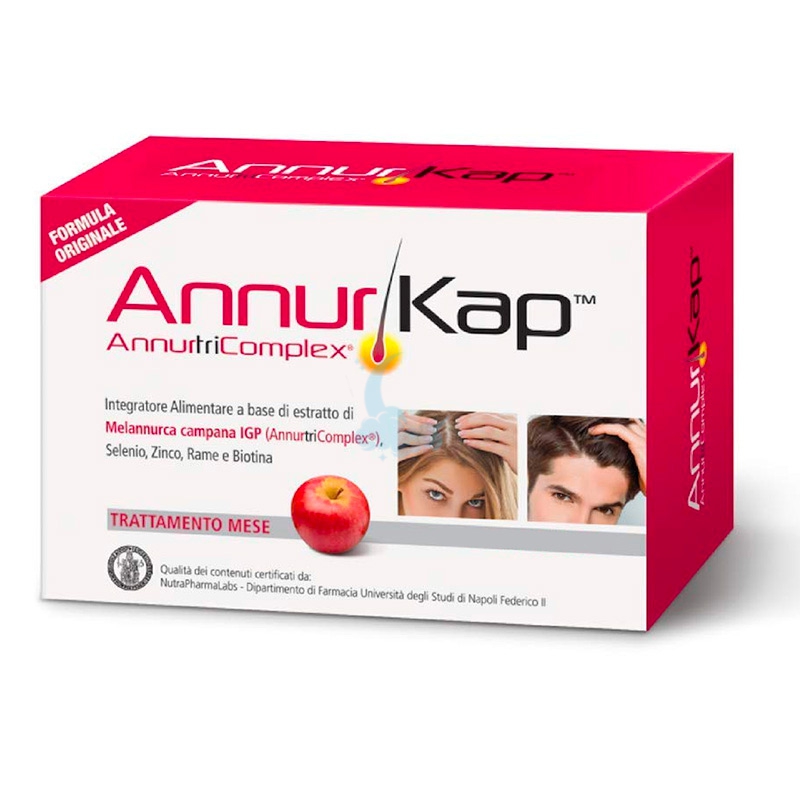 DiVa srl Linea Capelli Sani e Forti AnnurKap Integratore Alimentare 90 Capsule