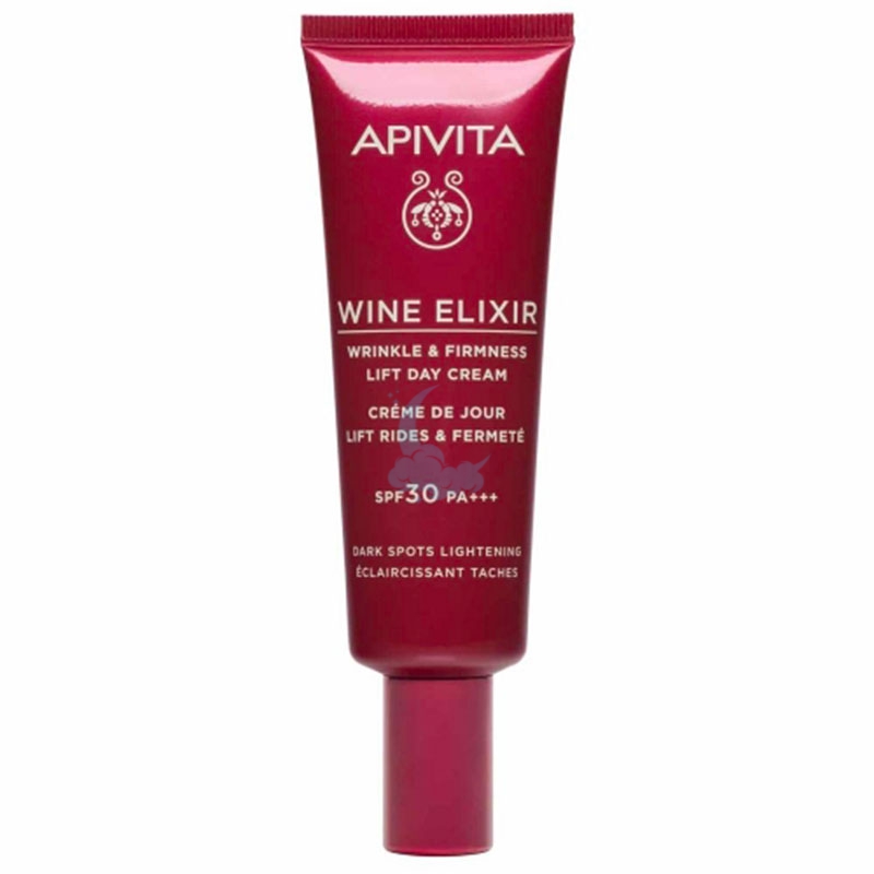 Apivita Linea Wine Elixir Crema Giorno Anti-Rughe Rassodante Liftante SPF30