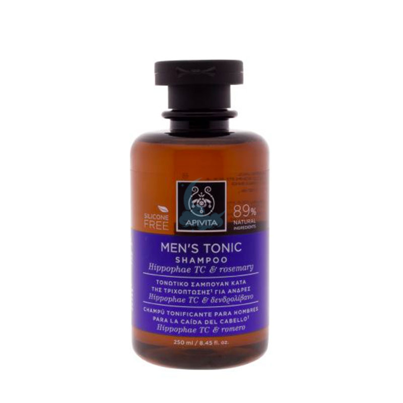 Apivita Linea Holistic Hair Care Shampoo Tonificante Uomo 250ml
