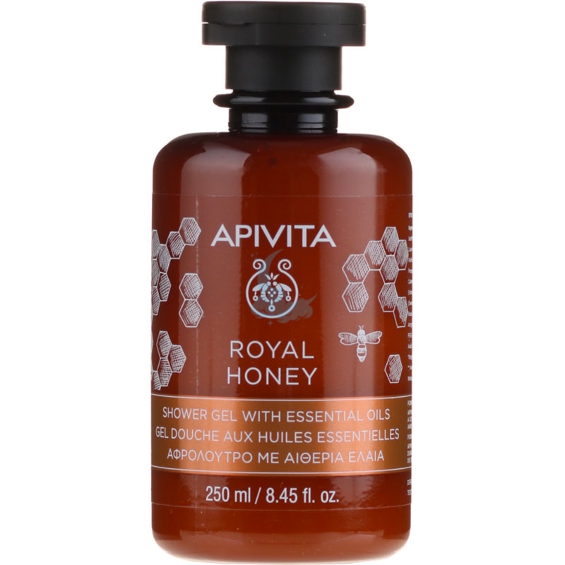 Apivita Linea Royal Honey Gel Doccia Cremoso con Oli Essenziali 250 ml