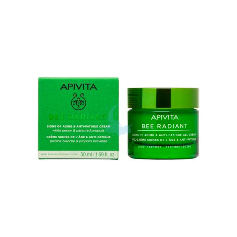 Apivita Linea Bee Radiant Crema-Gel Segni dell'Et e Anti-fatica 50 ml