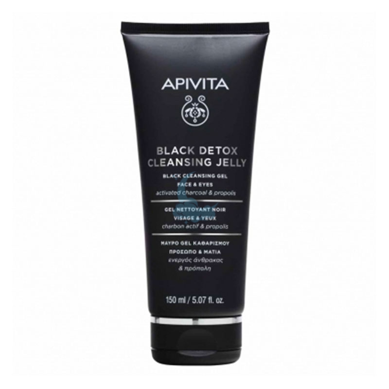 Apivita Linea Cleansing Gel Detergente Nero 150 ml
