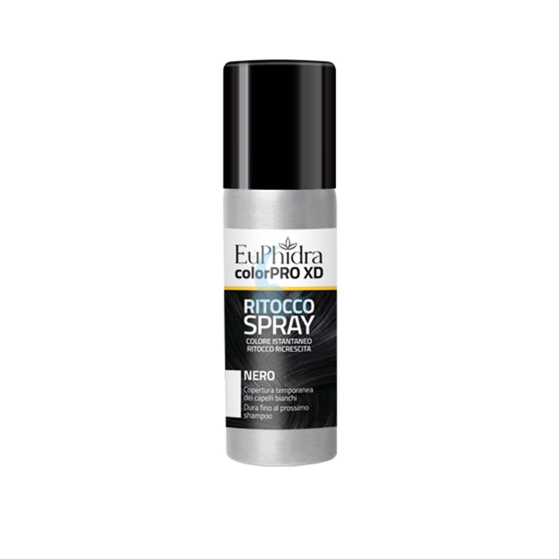 EuPhidra Linea Capelli Colorpro XD Ritocco Spray Nero 75 ml