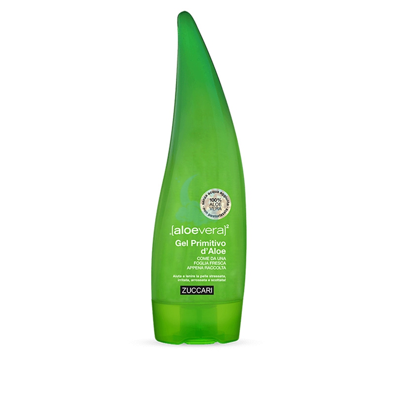 Zuccari Linea AloeVera2 Gel Primitivo d'Aloe (Foglia Edition) 100 ml